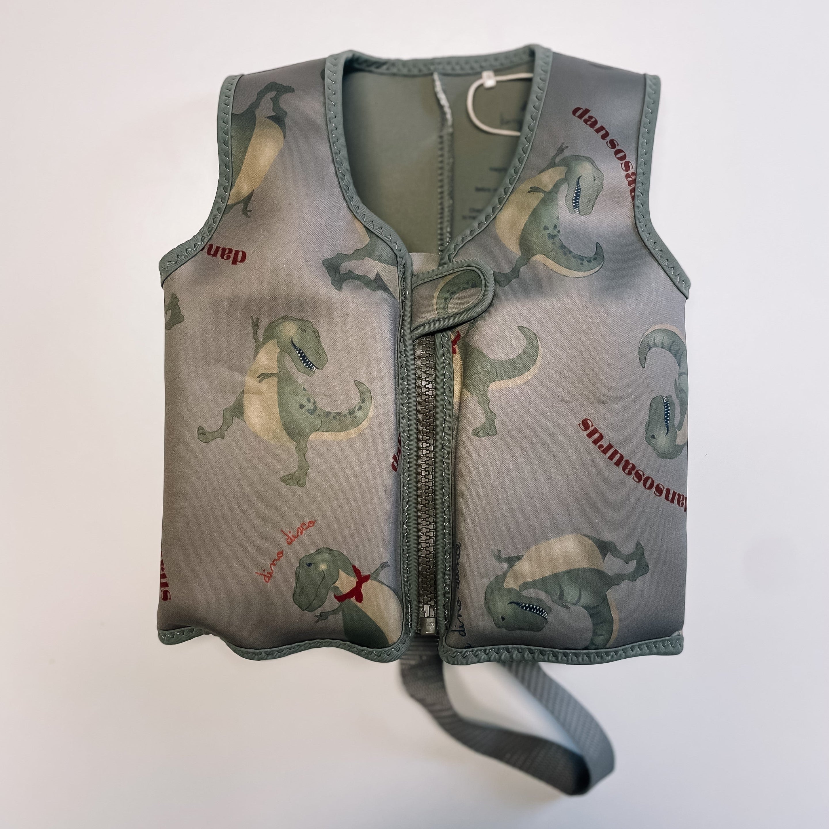 Konges Sløjd Swimming Vest Float Vest 2-4Y | Dansosaurus damaged*