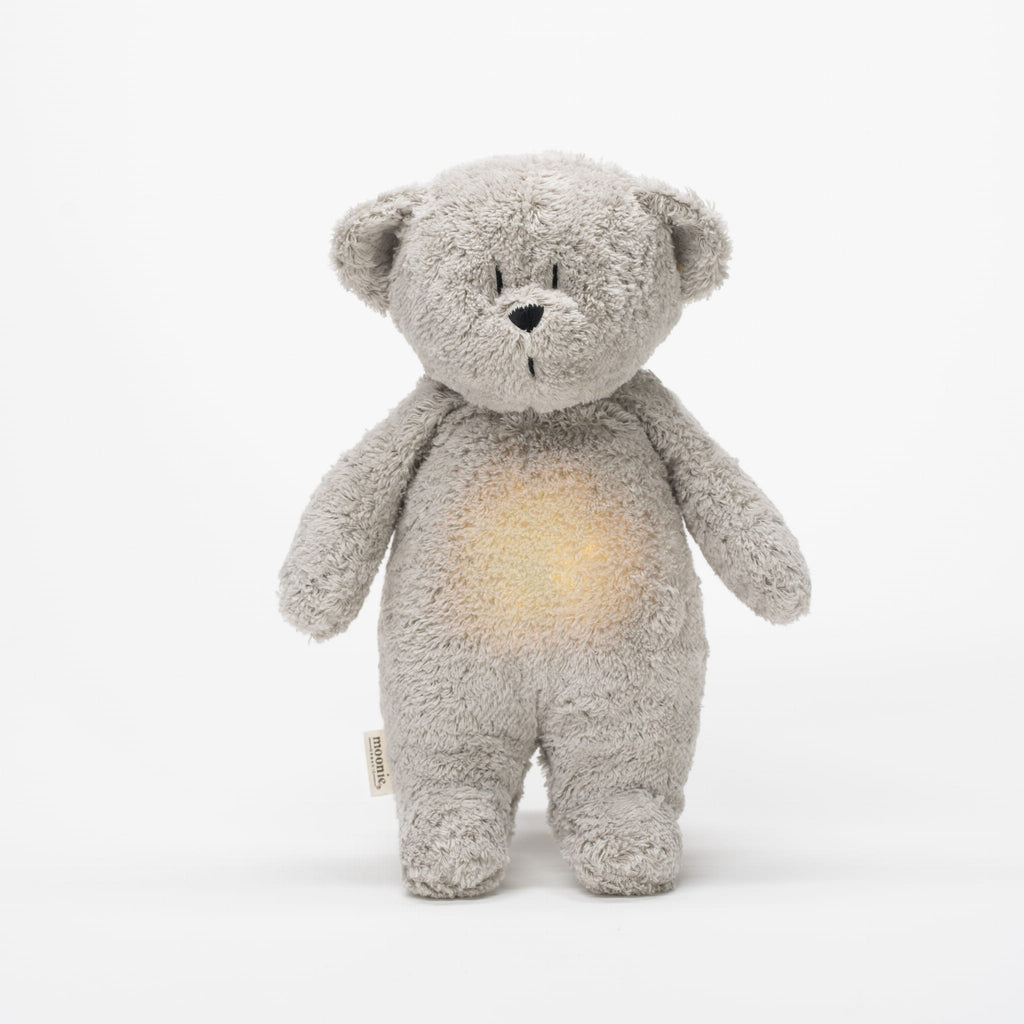 Moonie hug bear heartbeat and light | Grey Natur