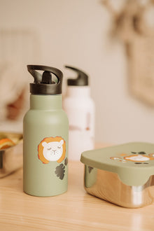 Kikadu Drinking Bottle | Lion Olive