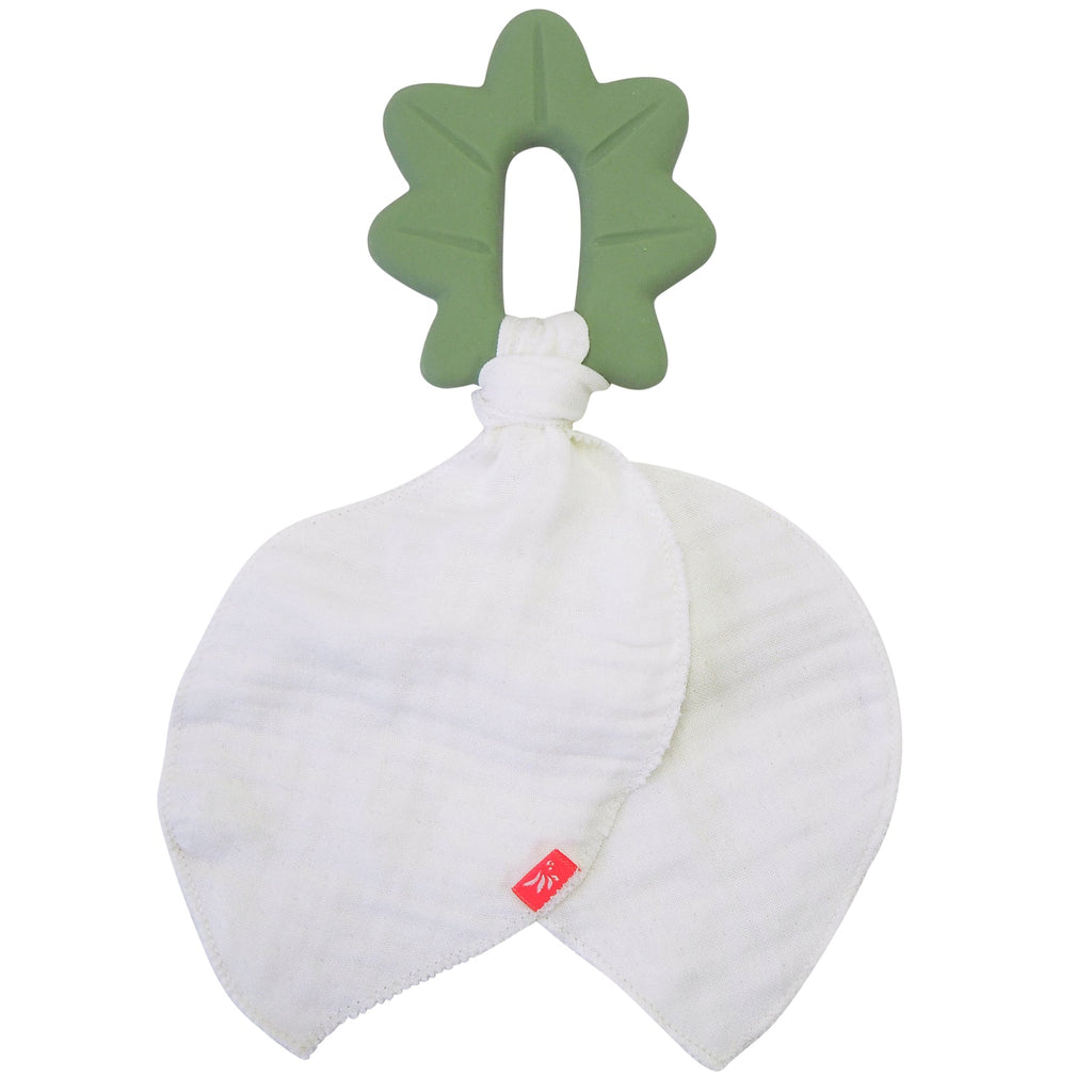 Kikadu Cuddle Cloth With Teething Ring | Nature