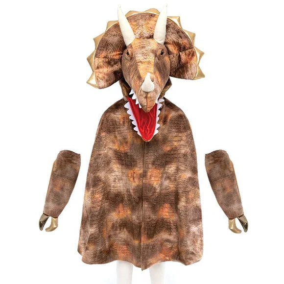 Great Pretenders Grandasaurus Triceratops Dino Fancy Dress Cape 4-6 years