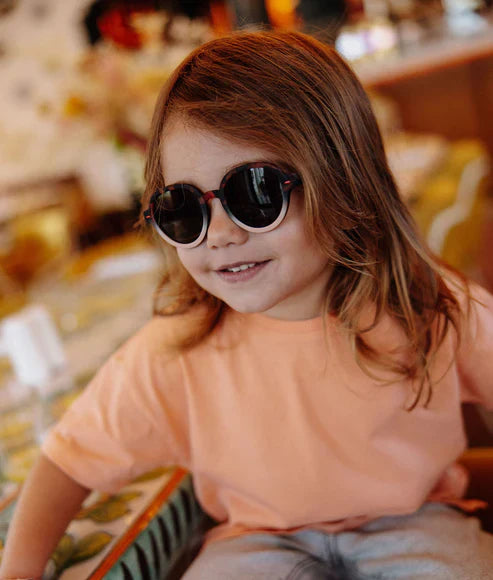 Hello Hossy Sunglasses Megy Craky Blush | 9-24 months