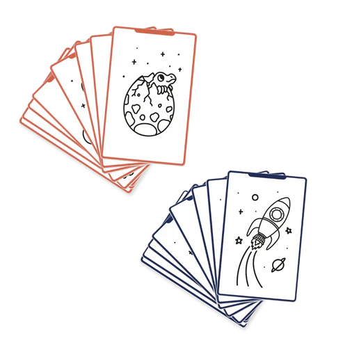 Kidywolf Refills for Kidydraw Mini Tablet | Galaxy & Dinosaurs