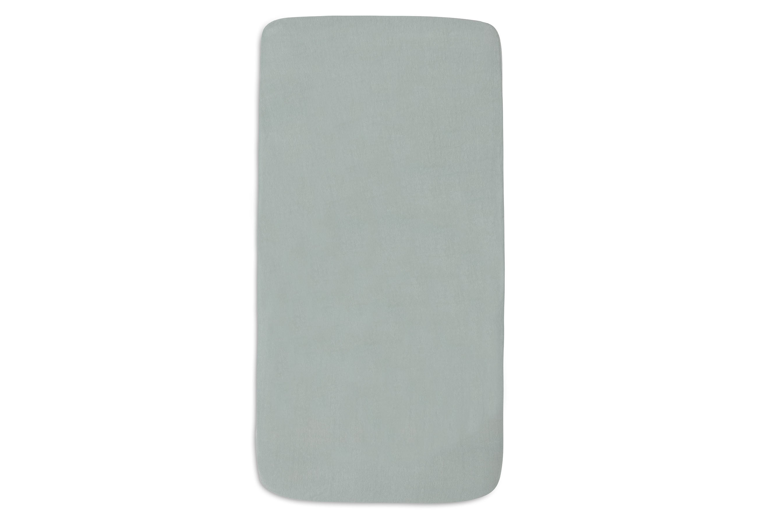 Jollein Fitted Sheet Jersey 40/50x80/90cm Sea Green/Biscuit (2Pack)