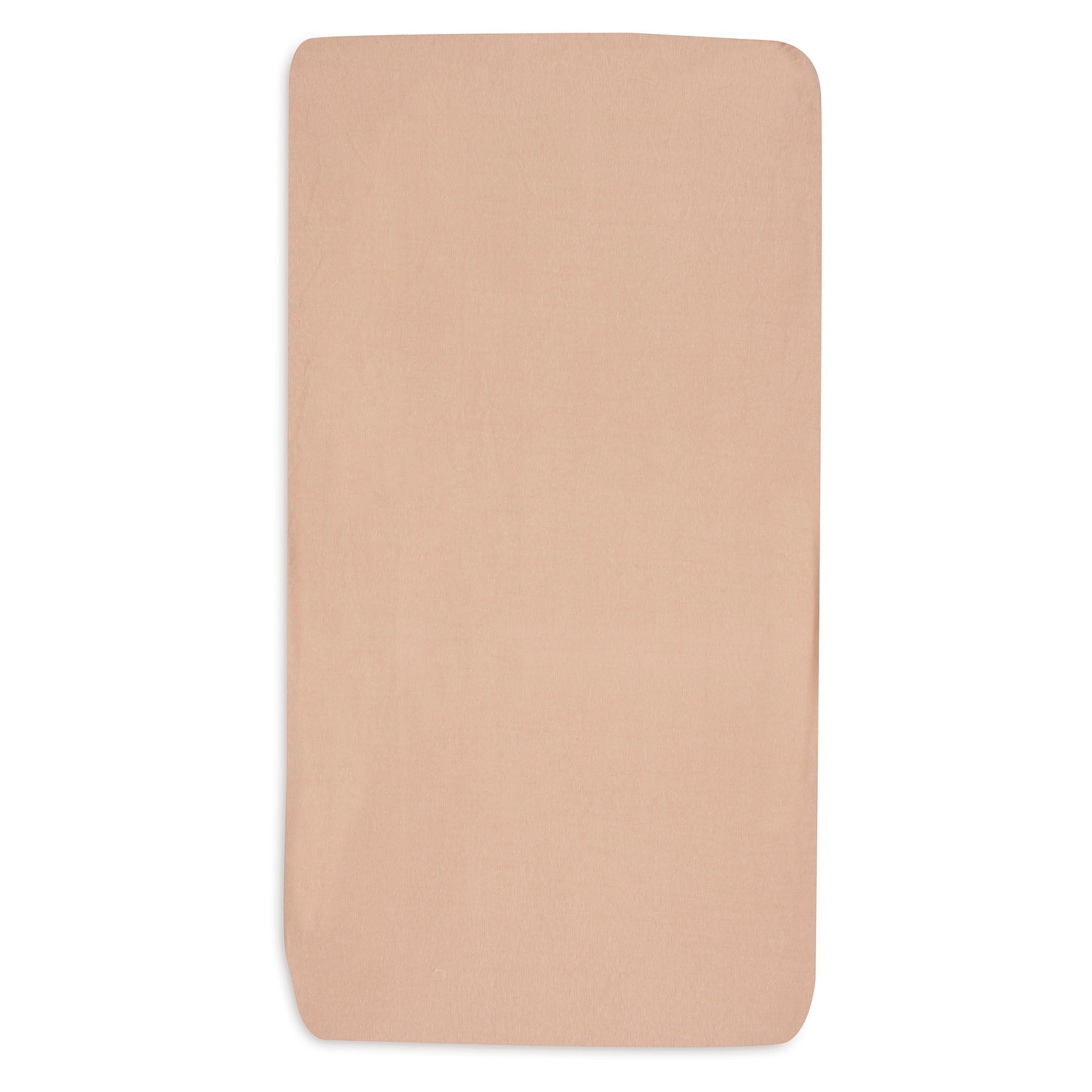 Jollein Fitted Sheet Jersey 40/50x80/90cm Blush/Wild Rose (2pack)
