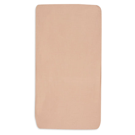 Jollein Fitted Sheet Jersey 40/50x80/90cm Blush/Wild Rose (2pack)