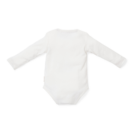 Little Dutch Bodysuit My First Christmas long sleeves | White