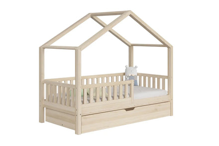 De Gele Flamingo Bed House Roma | Single with drawer for mattress 90x200cm