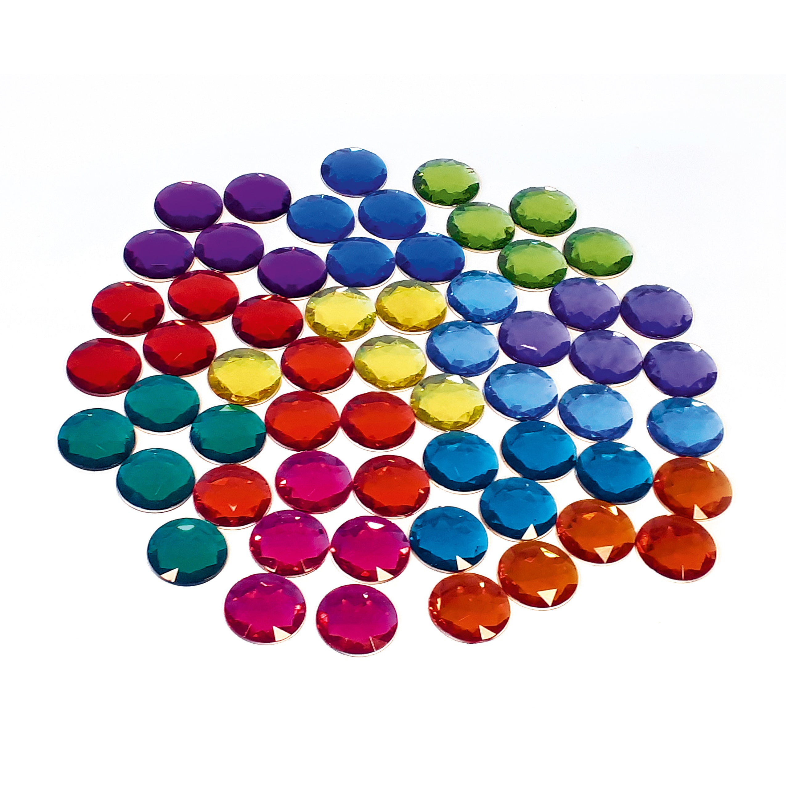 Bauspiel Large Sparkling Stones set 60