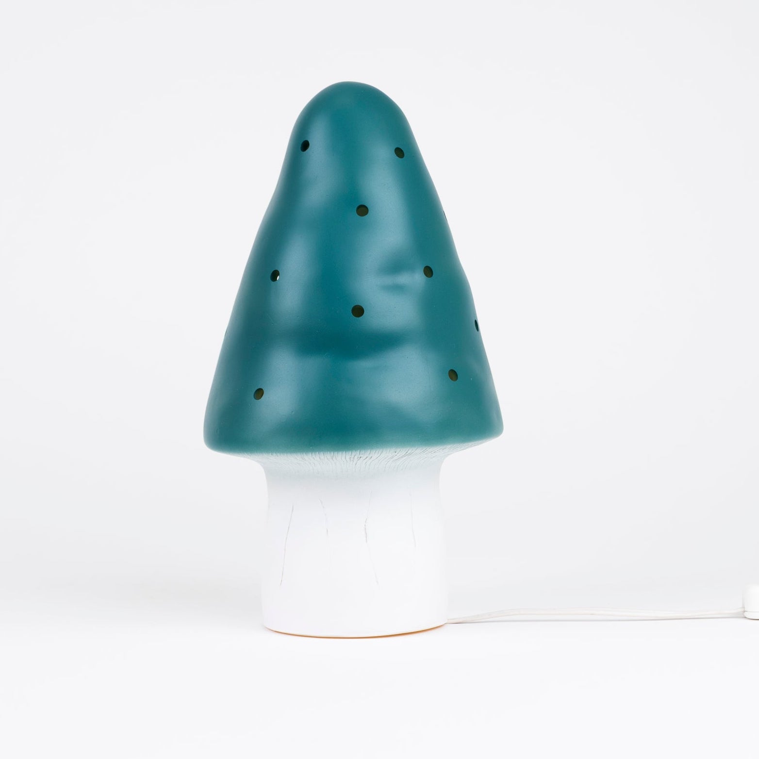 Egmont Toys Night Light Mushroom Natural Teal 28cm