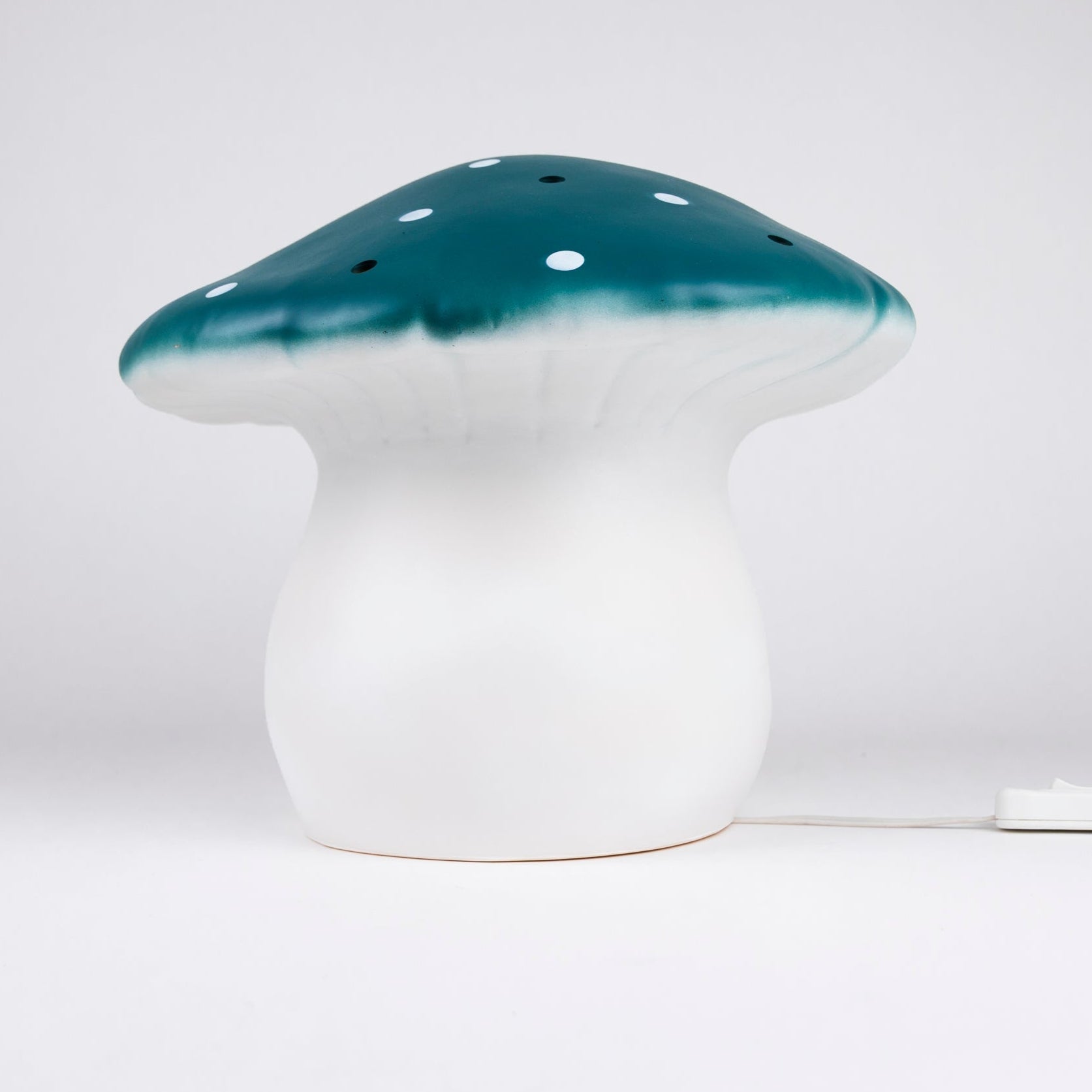 Egmont Toys Night Light Mushroom Large Natural Teal 30cm
