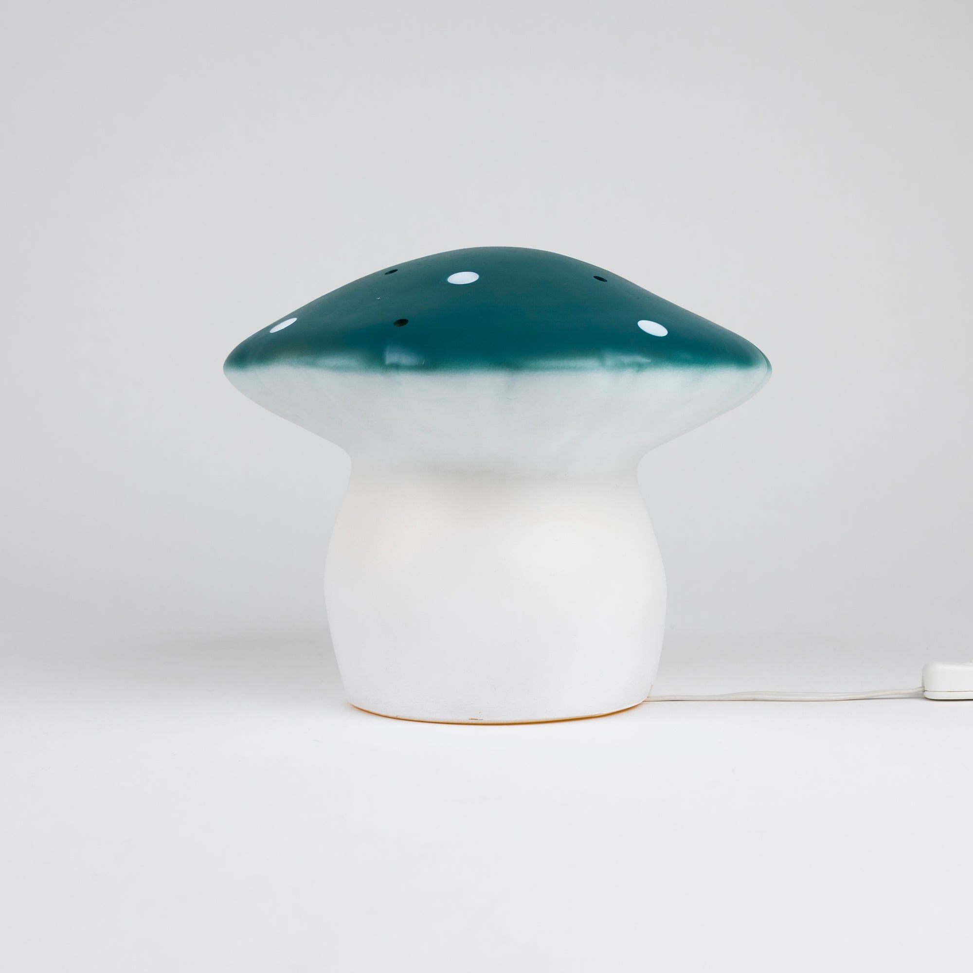 Egmont Toys Night Light Mushroom Medium Natural Teal 20cm