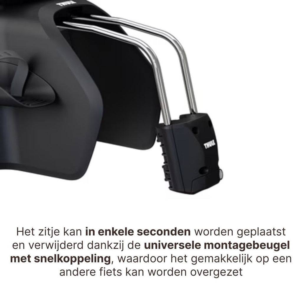 Thule Yepp Nexxt 2 Maxi Bicycle Seat Rear Frame Mounting I Snow White