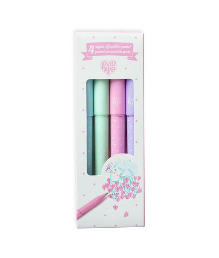 Djeco Set of 4 Pastel Erasable Markers