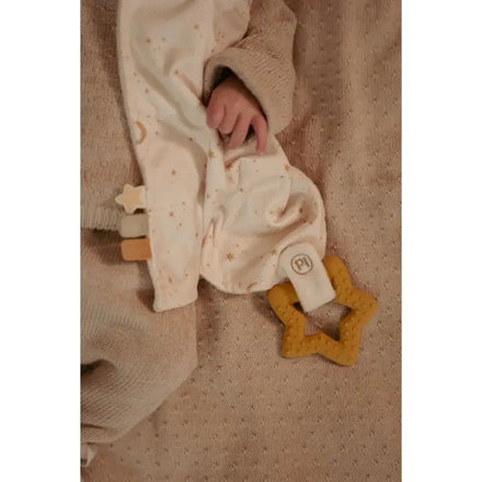 Little Dutch Cuddle Cloth with Teething Ring Newborn Naturals