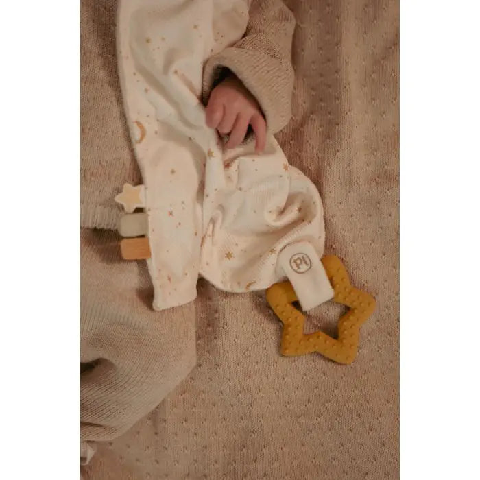 Little Dutch Cuddle Cloth with Teething Ring Newborn Naturals