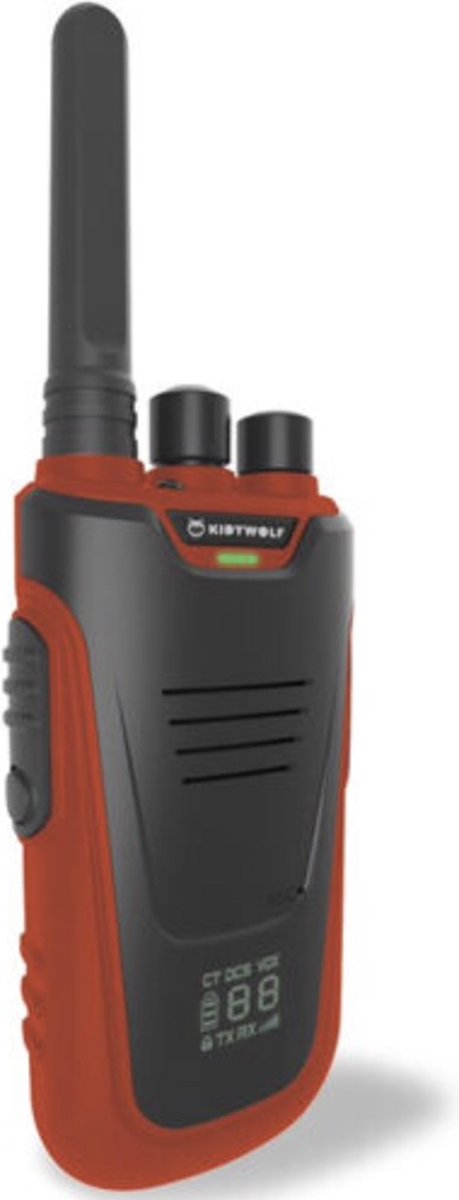 Kidywolf KidyTalk Walkie Talkie 2 pieces | Blue red