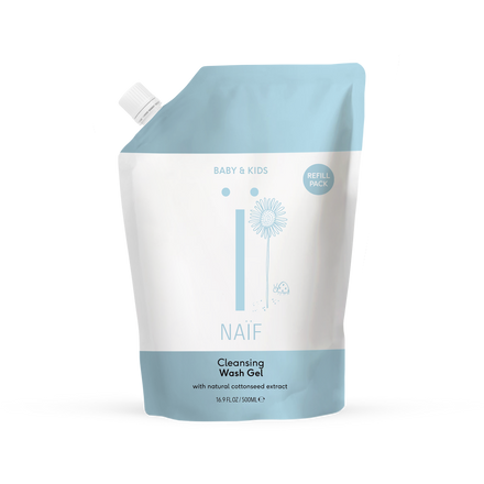 Naïf Baby Wash gel refill 500ml