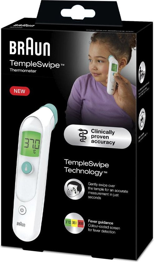 Braun Thermometer Templeswipe Digital Bst200