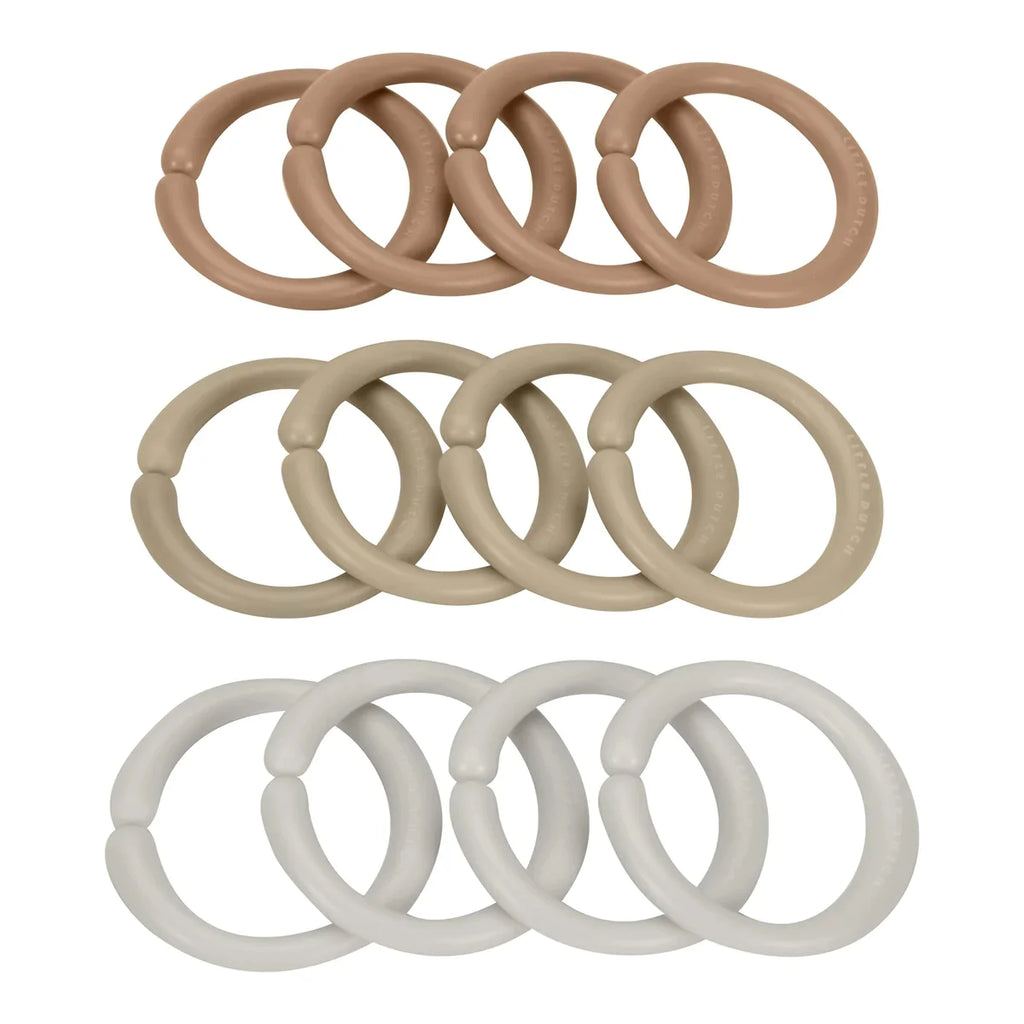 Little Dutch Toy Rings Little Loops | Beige