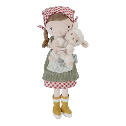 Little Dutch Cuddle Doll 35cm | Farmer's wife Rosa with sheep