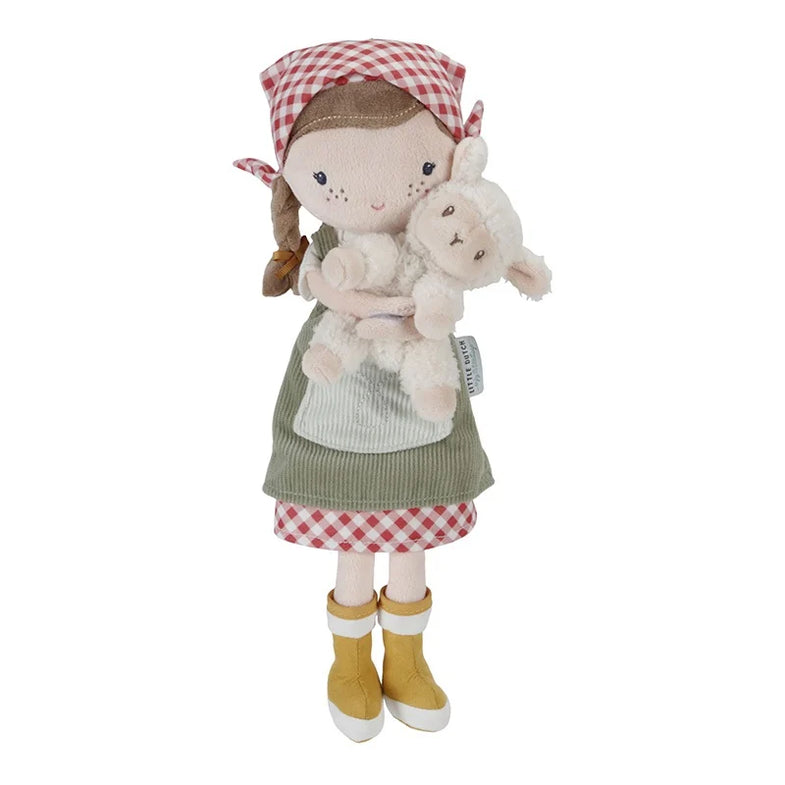 Little Dutch Cuddle Doll 35cm | Farmer's wife Rosa with sheep