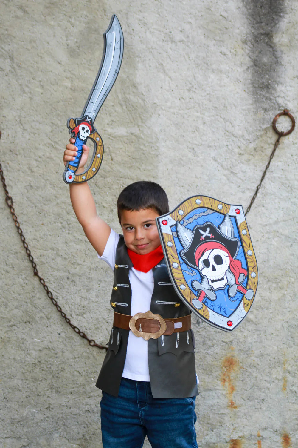 Great Pretenders Captain Skully Pirate Shield