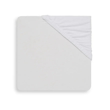 Jollein Jersey Fitted Sheet 40/50x80/90cm | White