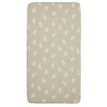 Jollein fitted sheet Jersey Crib 40/50x80/90cm | Twig Olive Green