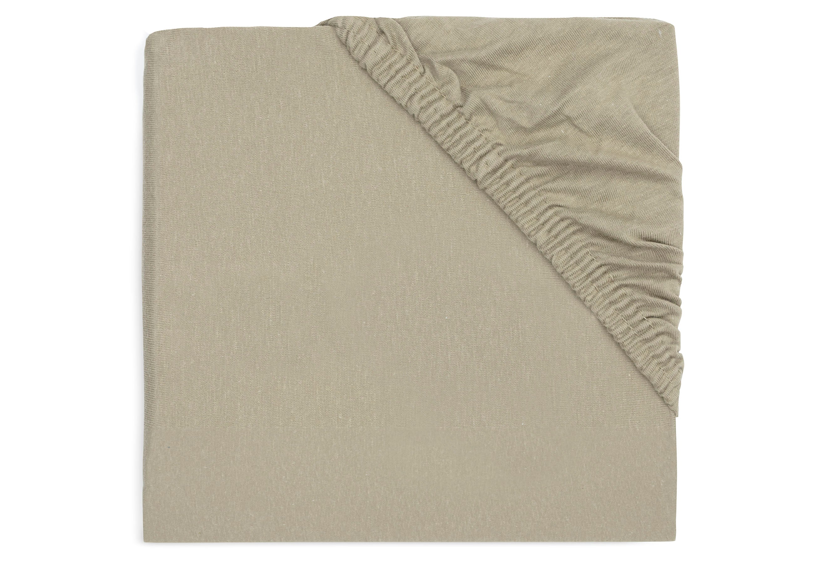 Jollein fitted sheet Jersey Crib 40/50x80/90cm | Olive Green