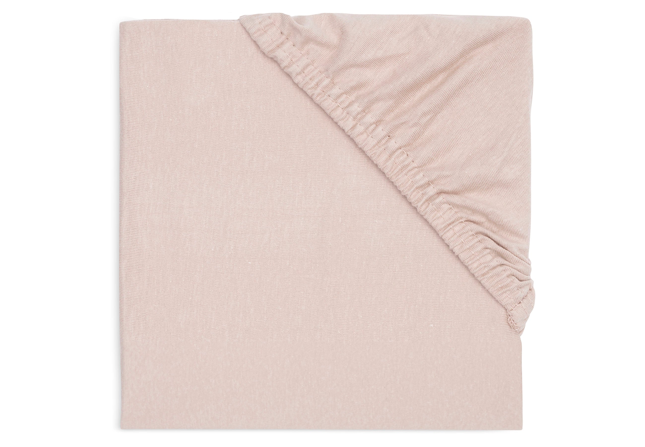 Jollein fitted sheet Jersey Crib 40/50x80/90cm | Wild rose