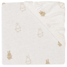 Jollein fitted sheet Jersey 40/50x80/90cm Happy Miffy | Nougat