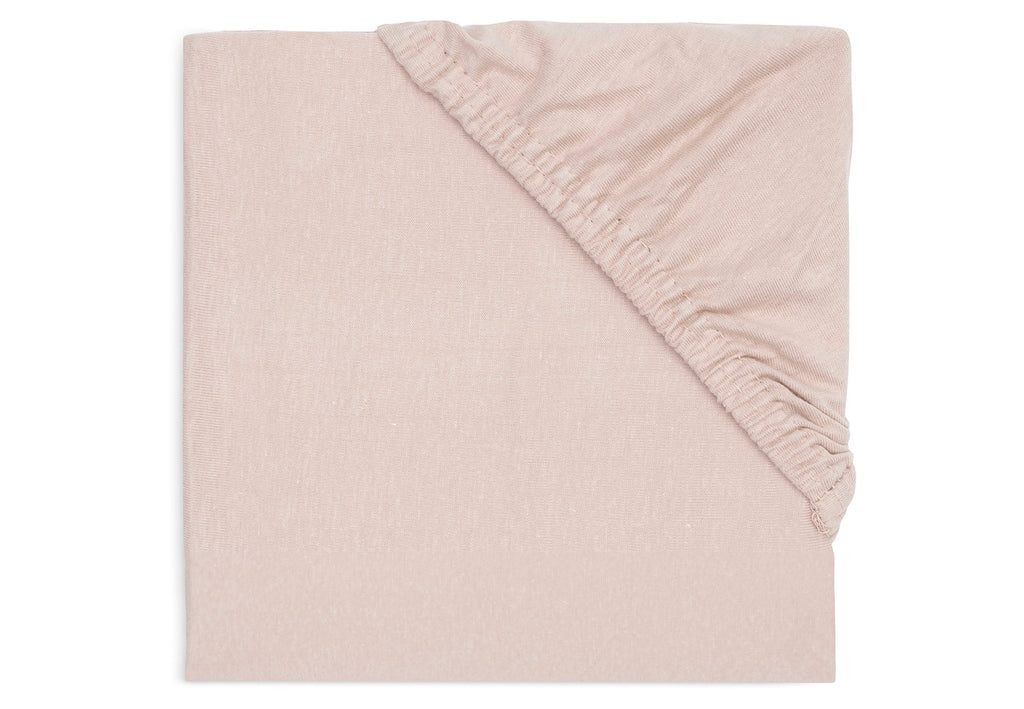 Jollein fitted sheet Jersey 60x120cm | Wild rose