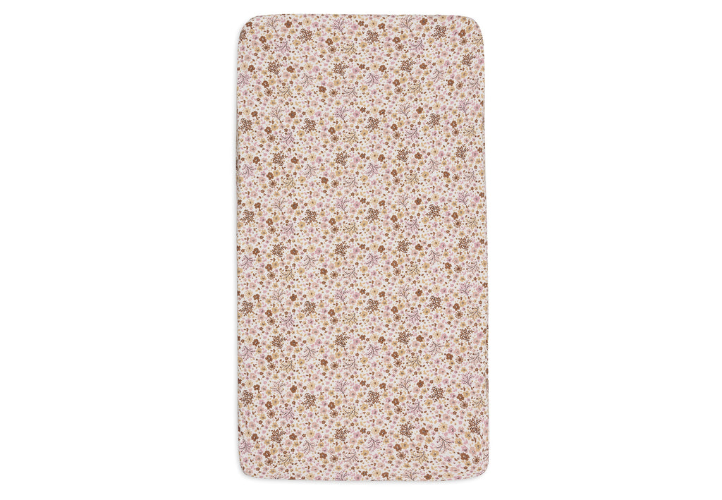 Jollein Jersey Fitted Sheet 60x120cm | Flower Fairies