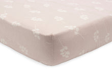 Jollein fitted sheet Jersey 70x140cm | Twig Wild Rose