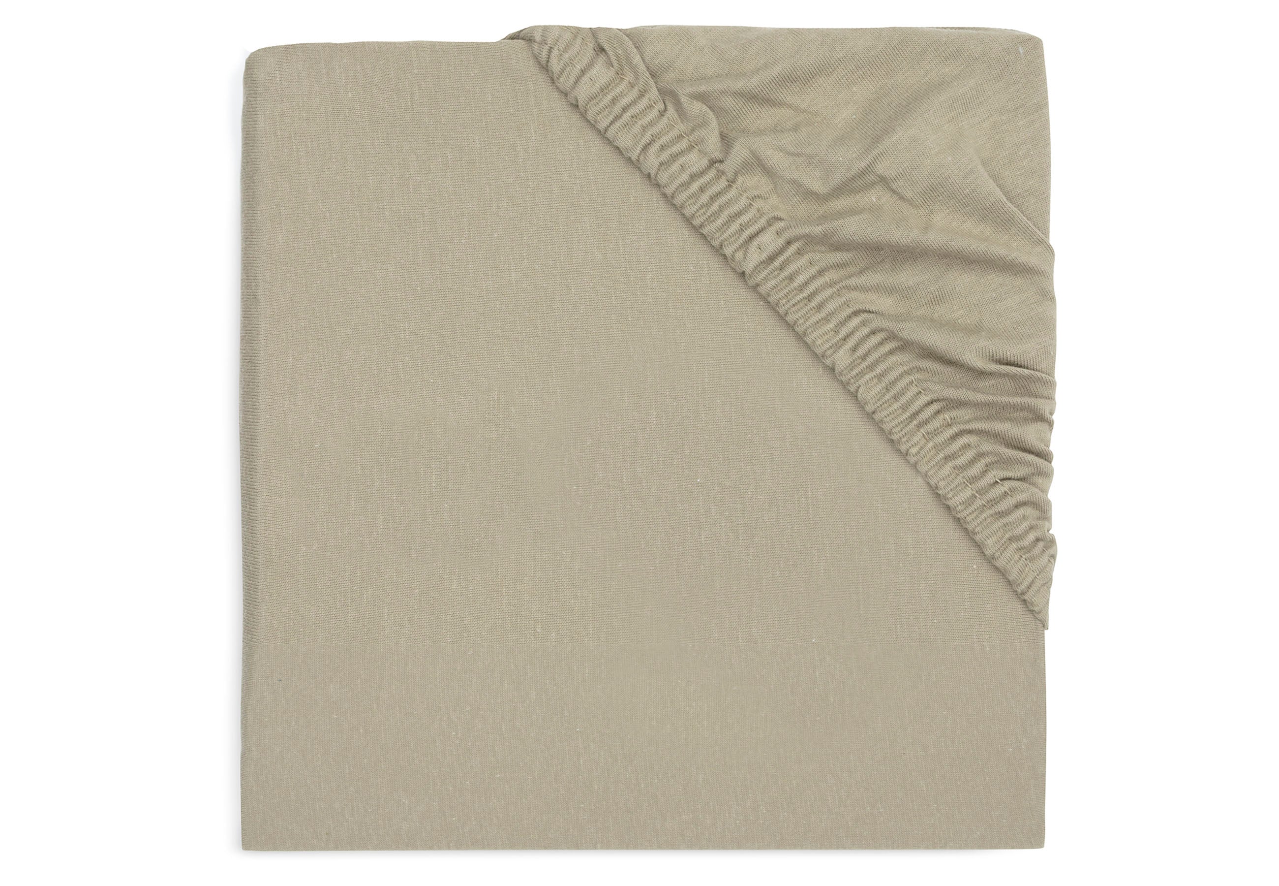 Jollein fitted sheet Jersey 70x140cm/75x150cm | Olive Green