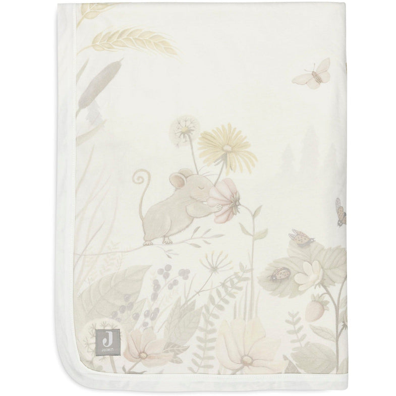 Jollein Crib Blanket 75x100cm | Dreamy Mouse /Velvet Fleece