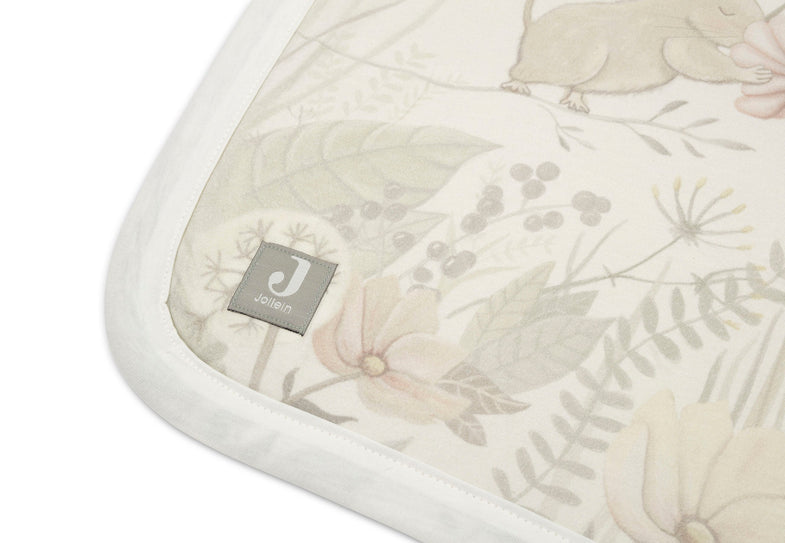 Jollein Crib Blanket 100x150cm | Dreamy Mouse /Velvet Fleece