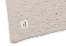 Jollein Crib Blanket 75x100cm | Soft Waves Nougat /Velvet