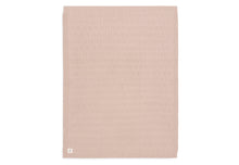 Jollein Crib Blanket 75x100cm | Grain Knit Wild Rose