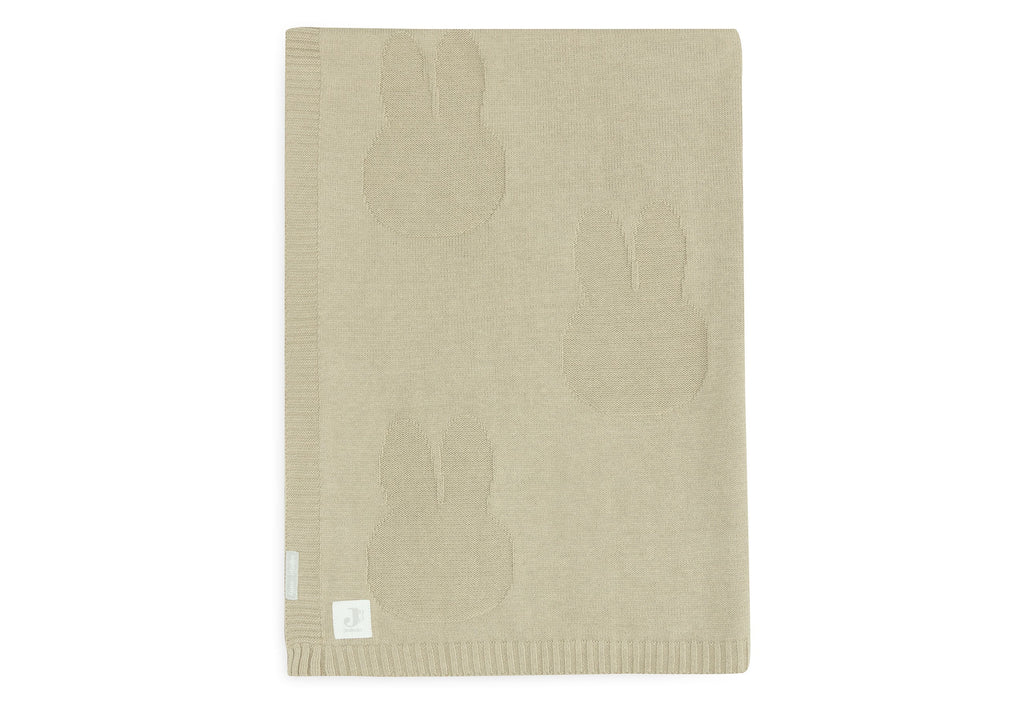 Jollein Cradle Blanket 75x100cm Miffy Tog 1.0 | Olive Green