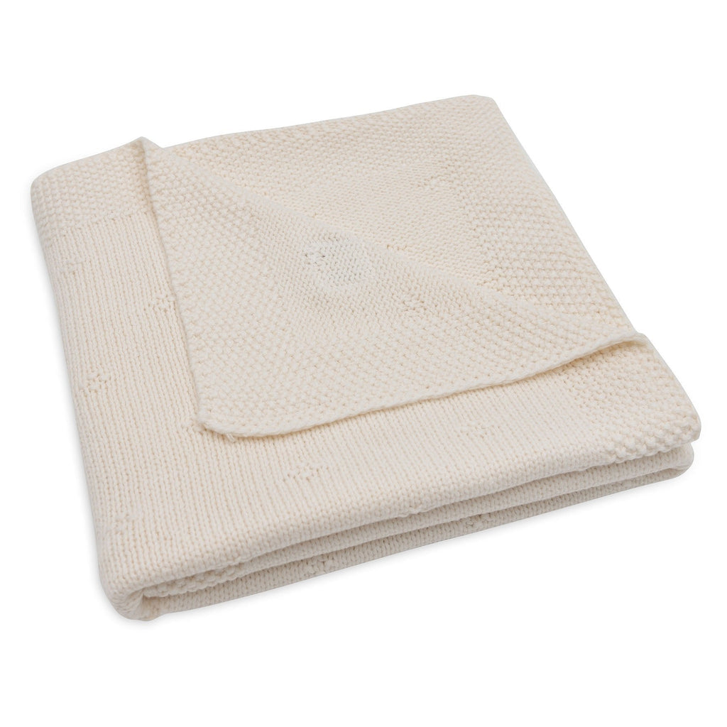 Jollein Crib Blanket 75x100cm Cozy Knit Ivory