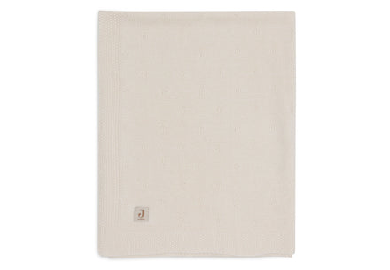 Jollein Crib Blanket 75x100cm Cozy Knit Ivory