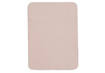 Jollein Blanket Crib 75x100cm Velvet Rib | Wild Rose