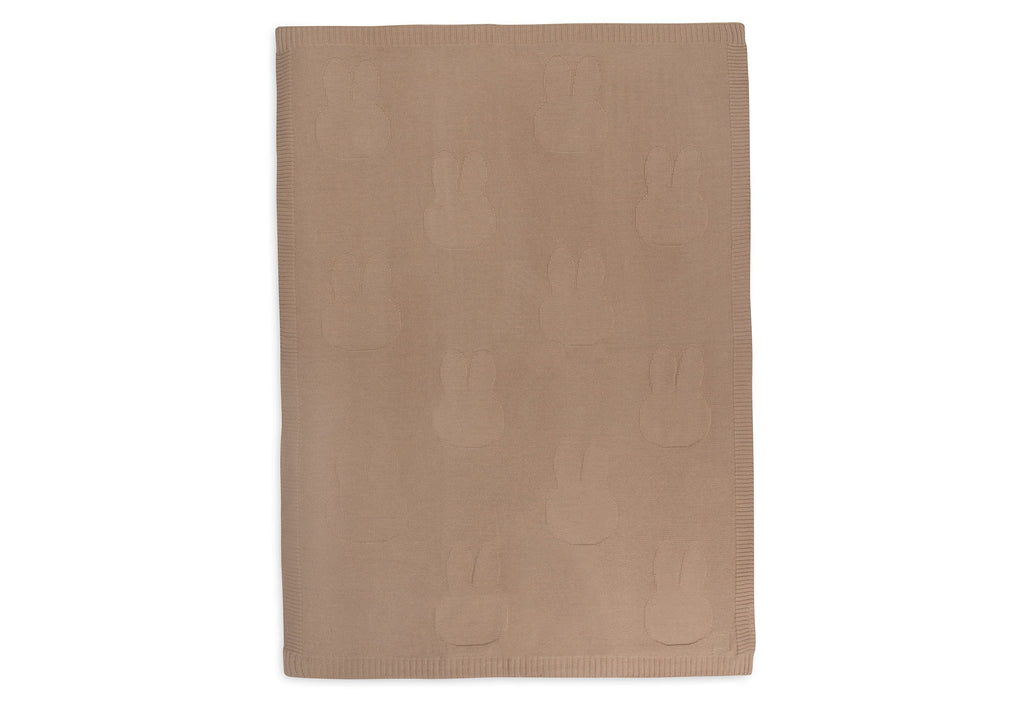 Jollein Blanket Crib 75x100cm Miffy | Biscuit