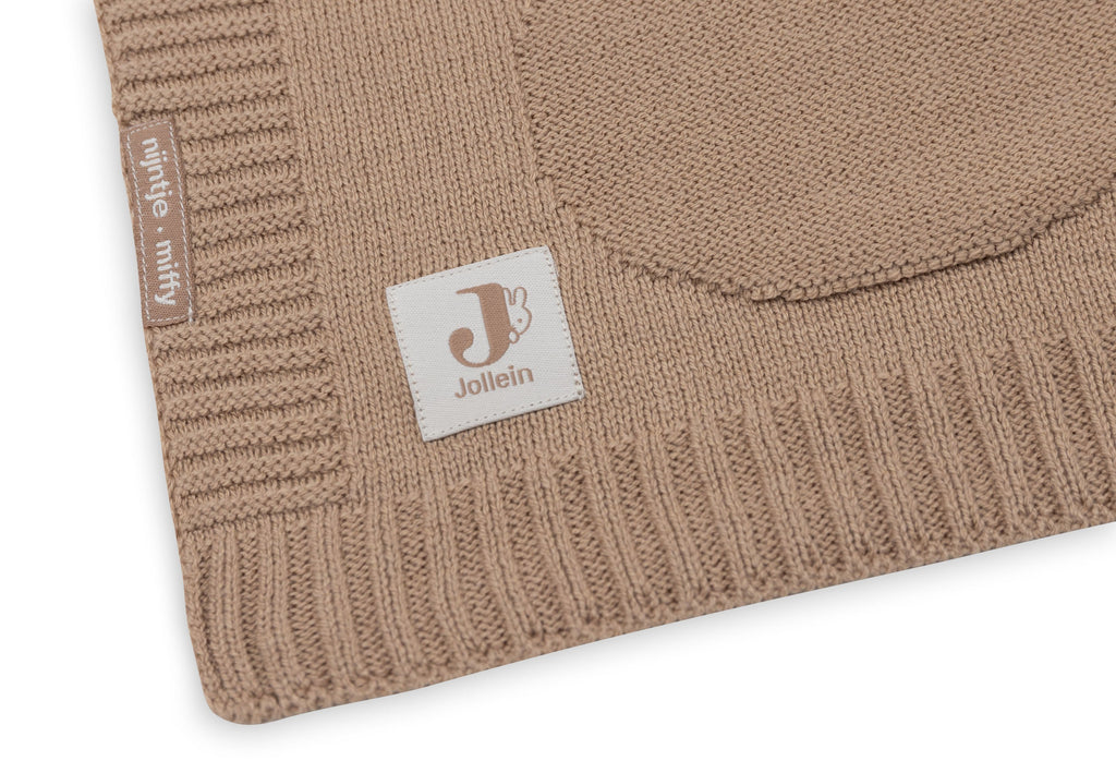 Jollein Blanket Crib 75x100cm Miffy | Biscuit