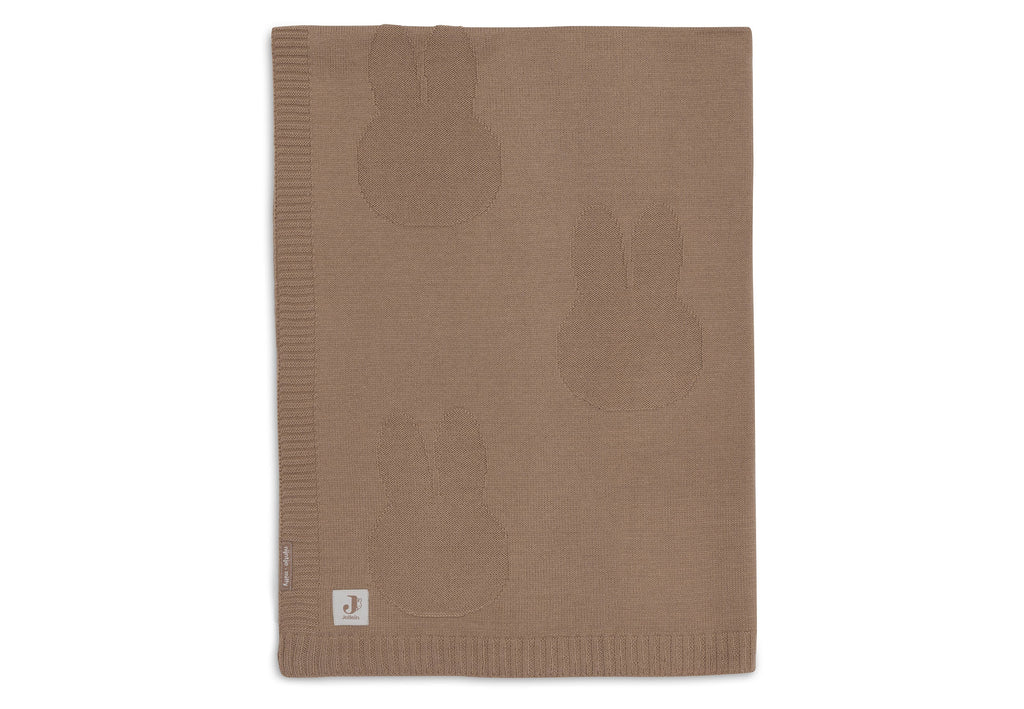 Jollein Blanket Crib 75x100cm Miffy | Biscuit