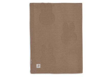 Jollein Blanket Crib 75x100cm Miffy | Biscuit