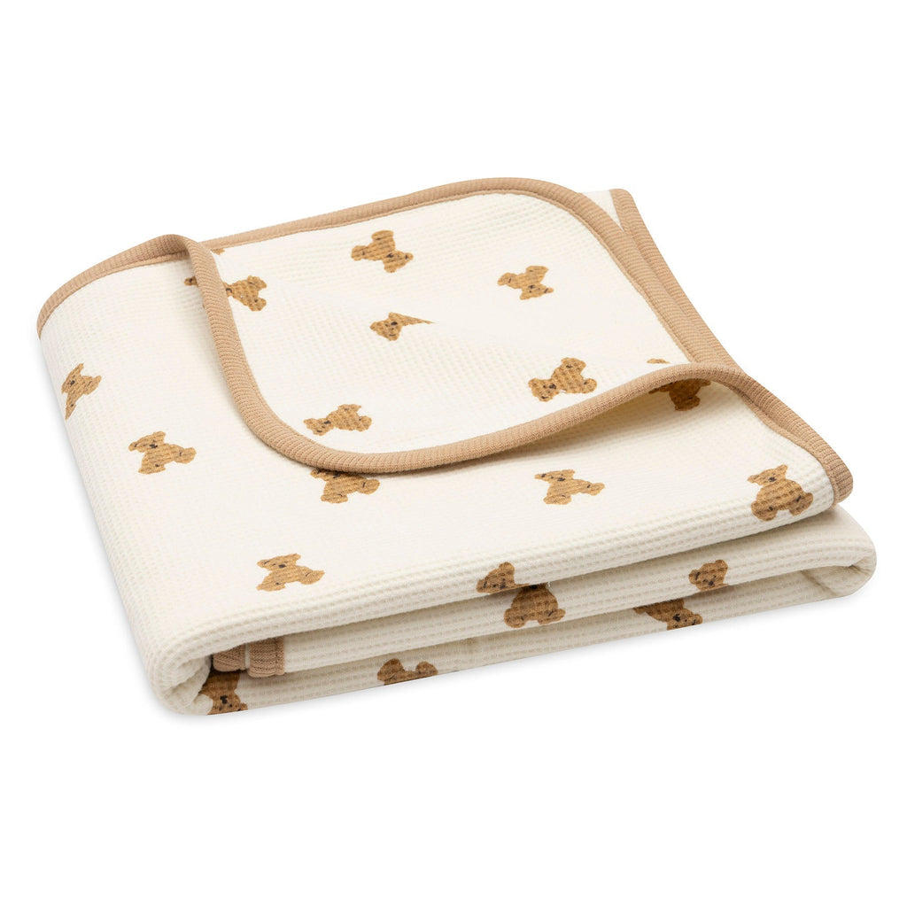 Jollein Blanket Cradle 75x100cm Mini Teddy Bear Little Waffle