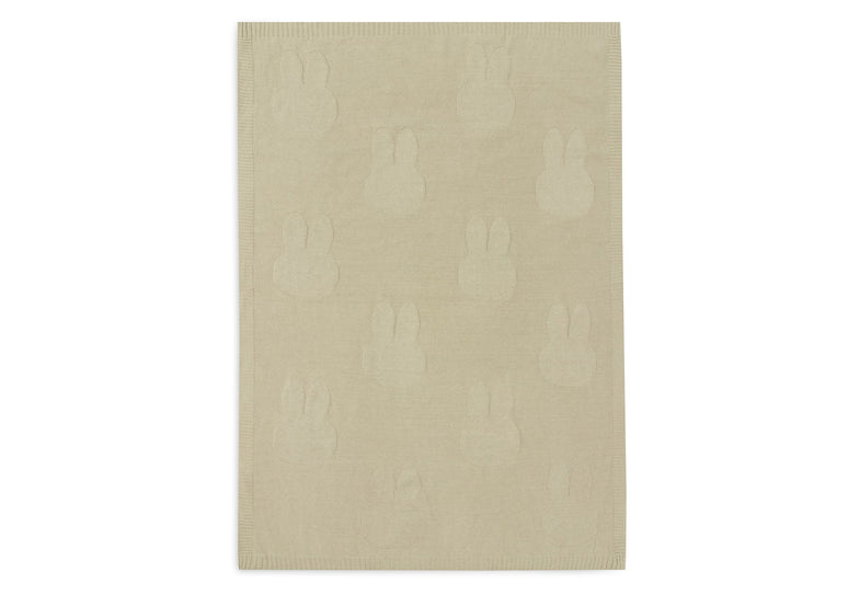 Jollein Blanket Cot 100x150cm Miffy Tog 1.0 | Olive Green